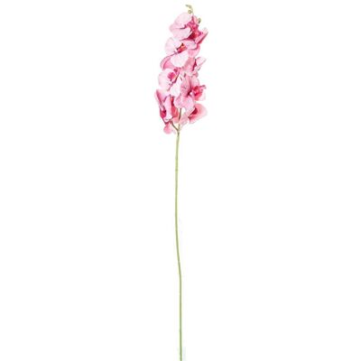 RAMO DI ORCHIDEA ROSA IN POLIESTERE _100CM LL27470