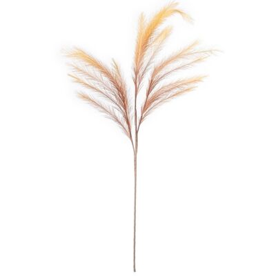 BROWN POLYESTER FEATHER BRANCH _103CM LL27467
