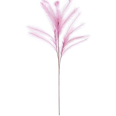 PINK POLYESTER FEATHER BRANCH _103CM LL27464