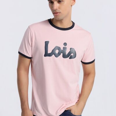 LOIS JEANS - T-shirt manches courtes logo contrasté |133366