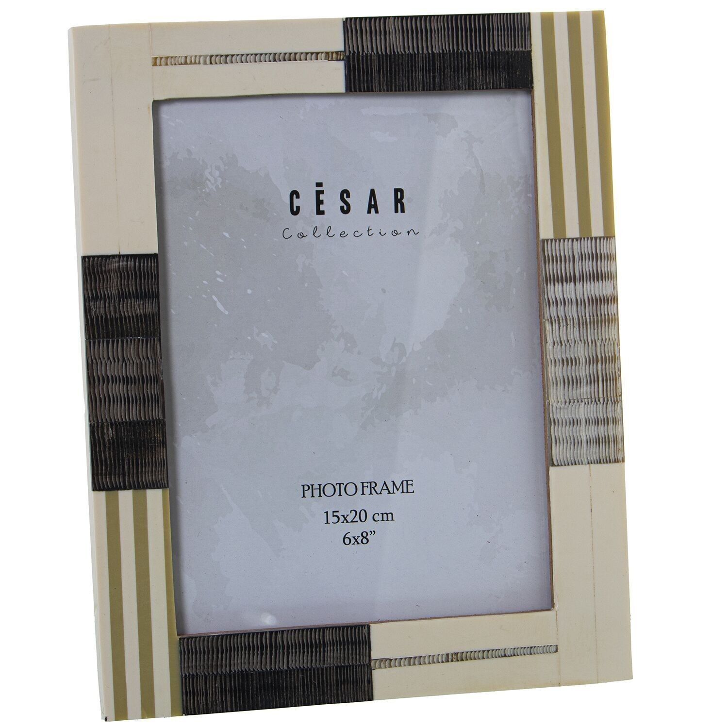 FOTOHALTER 15X20CM HARZ/HOLZ _EXT:19,5X24,5X1,8CM LL69880