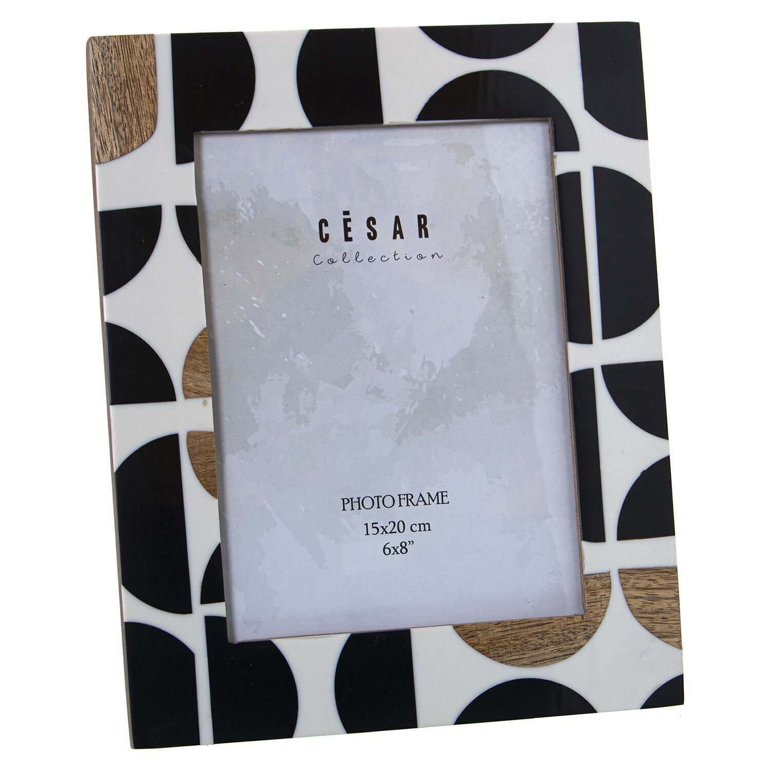 FOTOHALTER 15X20CM HARZ/HOLZ _EXT:21,3X26,4X1,8CM LL69860