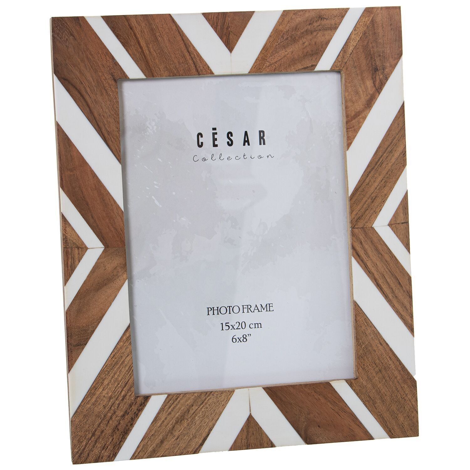 FOTOHALTER 15X20CM HARZ/HOLZ _EXT:21,4X26,5X1,2CM LL69868