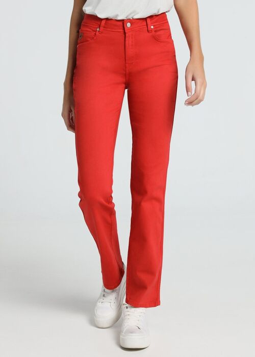 LOIS JEANS - Color pants | Low Rise - Straight |133224