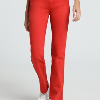 LOIS JEANS - Color pants | Low Rise - Straight |133224