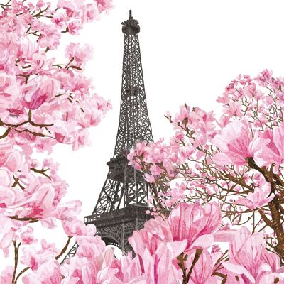 April in Paris Napkin 33x33