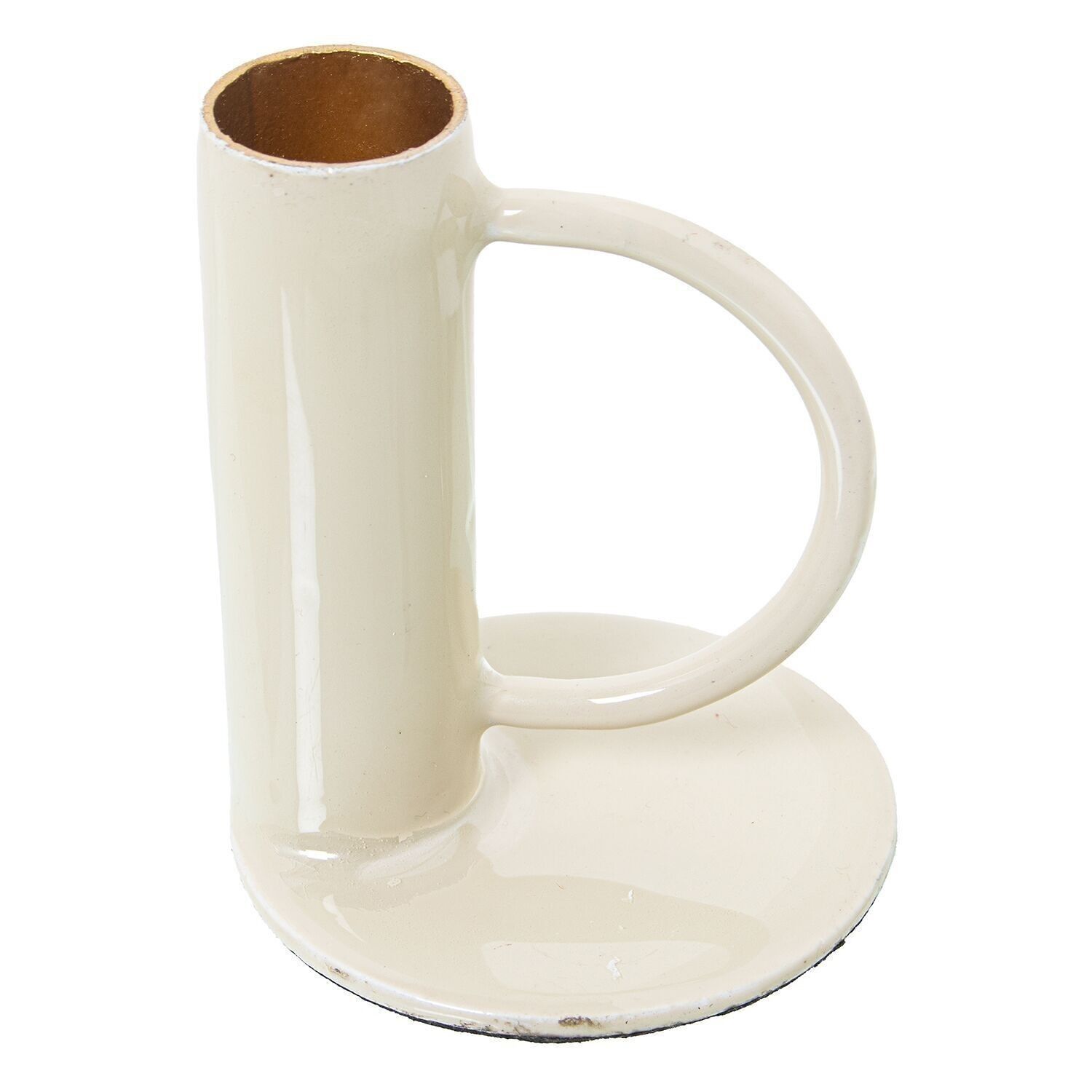 WEISS/GOLD EMAILLE METALL PALMATORY _°7X9CM LL67808