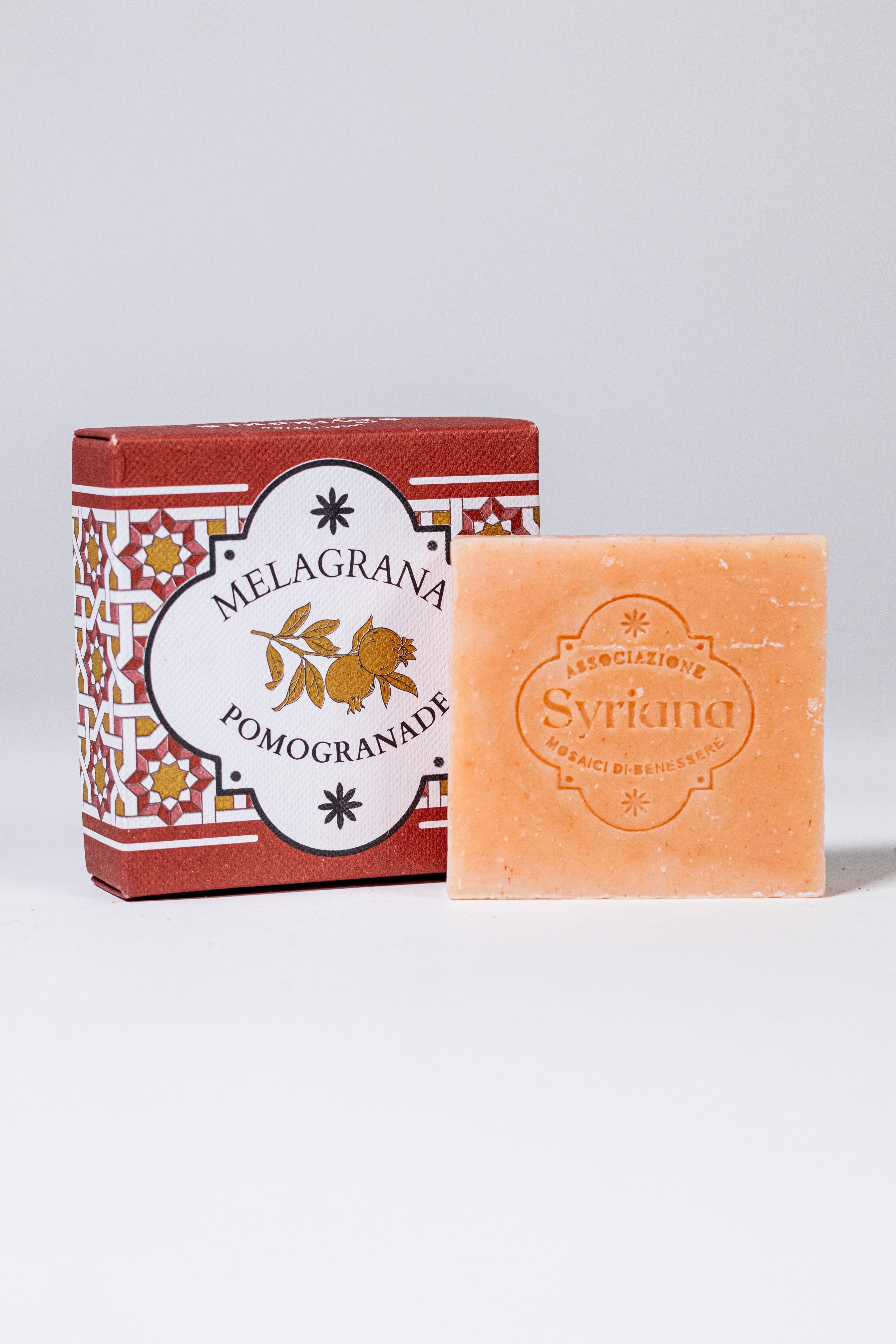 Sapone naturale lavorato a freddo: melograno, caffè-cardamomo, miele-avena