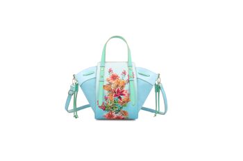 Sac bandoulière XL | Mimosas | Aqua 4