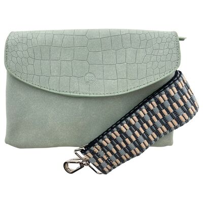 Bolso Elisa Croco Menta