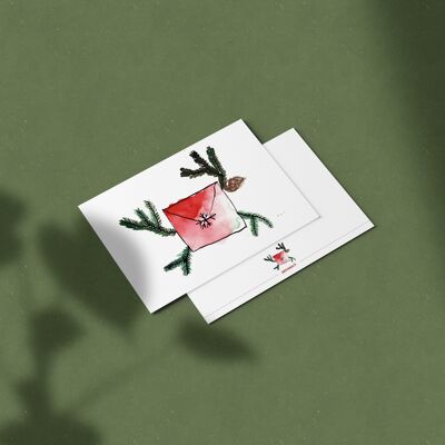 Mini Christmas Letter Card