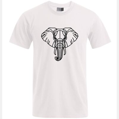 Shirt "Elephant Lineart" by Reverve Fashion