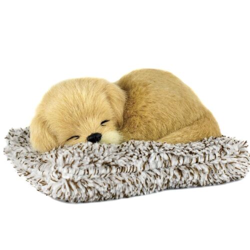 PELUCHE C/SONIDO GOLDEN RETRIEVER MINI _14X13X5,5CM LL67728