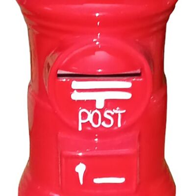 "POST" CERAMIC MONEY BOX DIMENSION: 11cm high SP-056