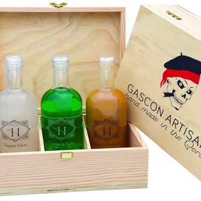 Coffret 3 liqueurs au choix