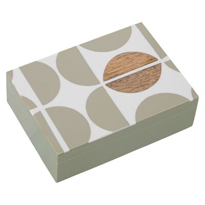 CAJA JOYERO RESINA/MADERA _18X13X5,5CM LL69858