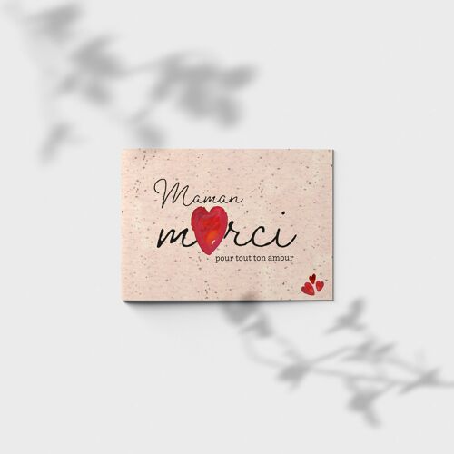 Carte Maman merci