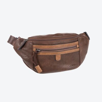 Waist bag, brown color, Combined Collection