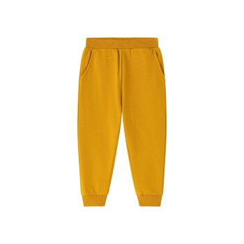Pantalon de jogging moutarde 1