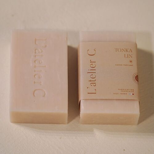 Savon artisanal - Tonka Lin - Parfums de Grasse