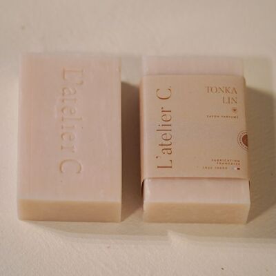 Jabón hecho a mano - Tonka Lin - Parfums de Grasse