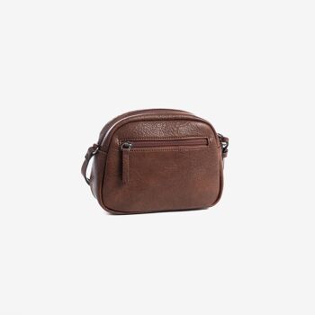 Mini sac pour femme, couleur marron, série Minibags. 21x16x9cm 3