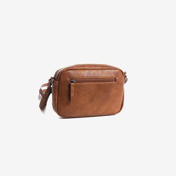 Mini sac pour femme, couleur cuir, série Minibags. 21x14x5cm 3