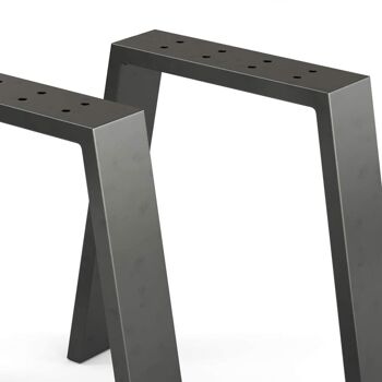 Cadre de table métal noir 55x72 cm 91256 2