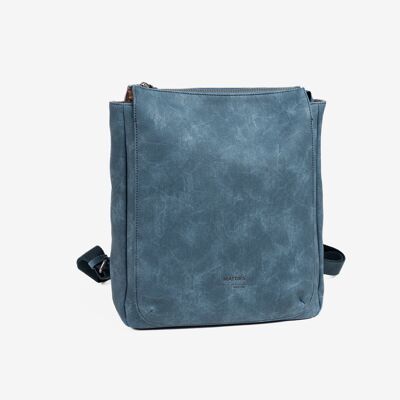 Rucksack für Damen, blau, Tonga-Serie. 27.5x31x11cm