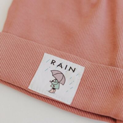 Baby Kleinkind Mütze Beanie Baumwolle - Regen