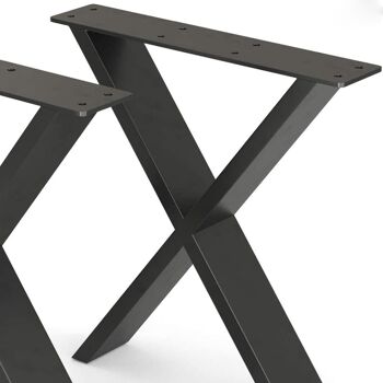 Cadre de table métal noir 55x72 cm 91263 2
