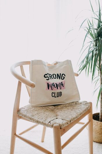 Sac fourre-tout Strong Mama Statement pour les mamans 7