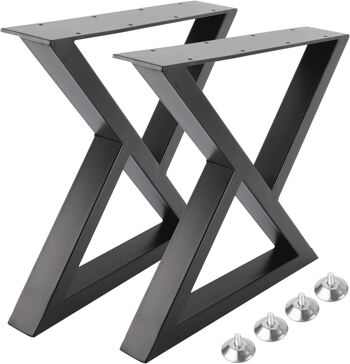 Cadre de table métal noir 55x72 cm 91287 4