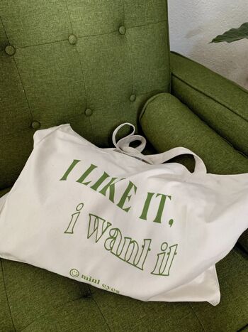 Je l'aime, je le veux sac shopping 1