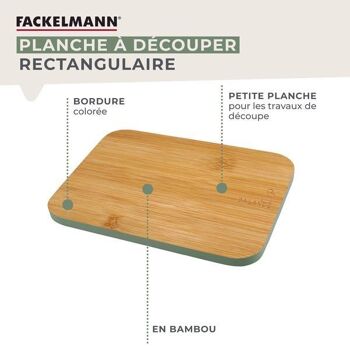 Planche à découper en bambou 21 x 15 cm Fackelmann Balance 2