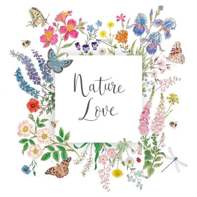 Servilleta Nature Love 33x33