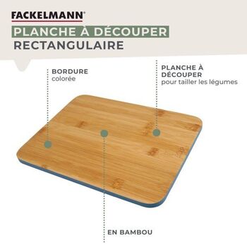 Planche à découper en bambou 30 x 23 cm Fackelmann Balance 2