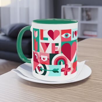 Tasse à thé et café Berry Love, 11 oz, 330 ml 2