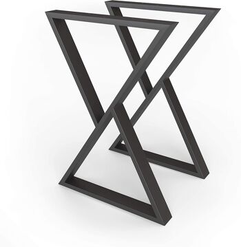 Cadre de table métal noir 55x72 cm 91355 1