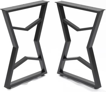 Cadre de table métal noir 55x72 cm 91362 1