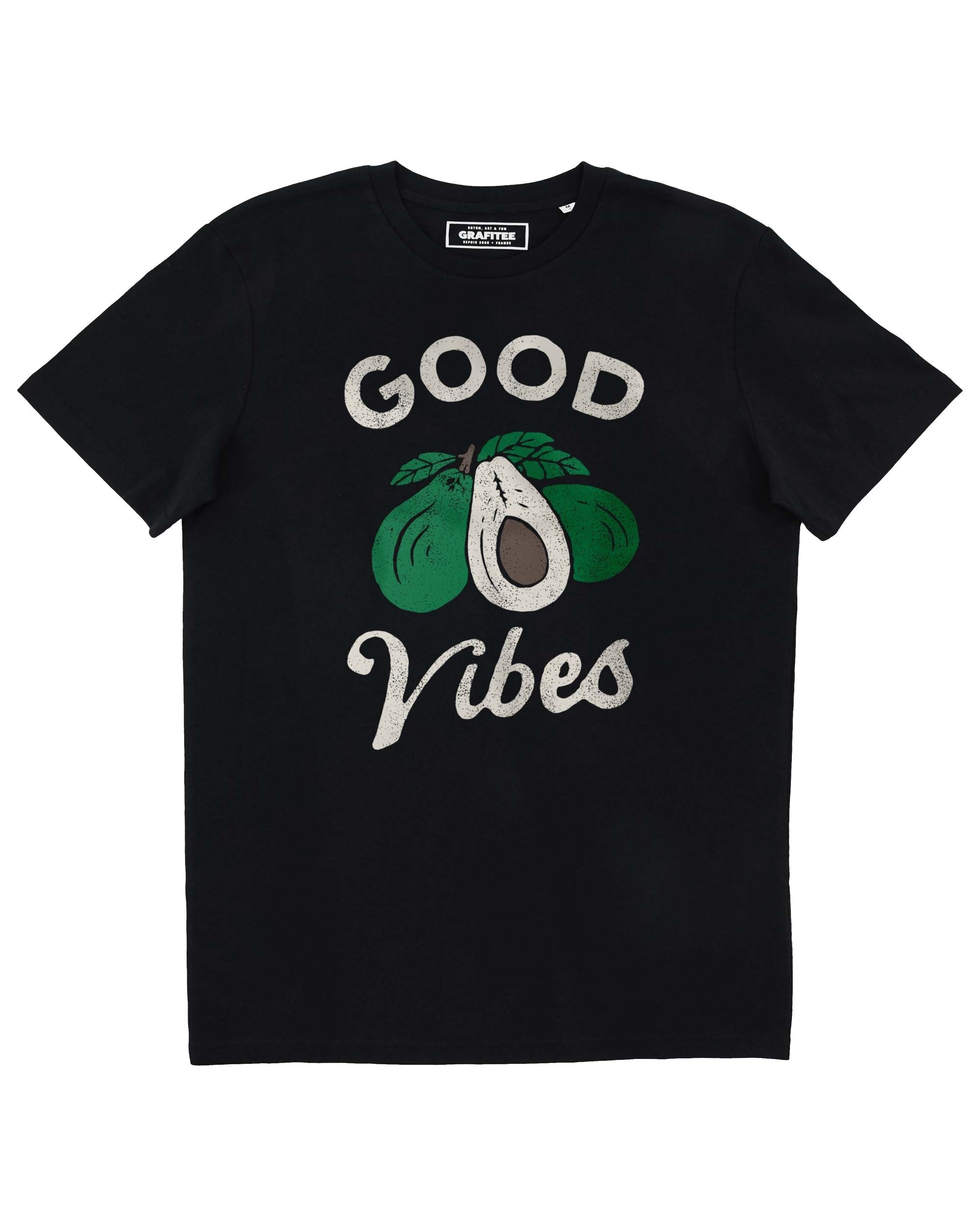 T-shirt Avocado Good Vibes - T-shirt estiva con umorismo avocado
