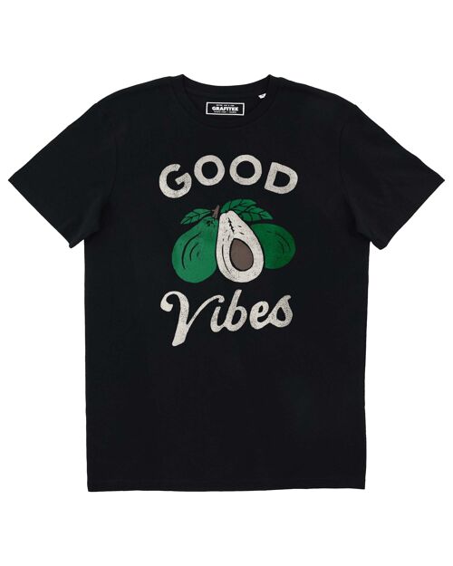 T-shirt Avocado Good Vibes - Tee-shirt Humour Avocat Été