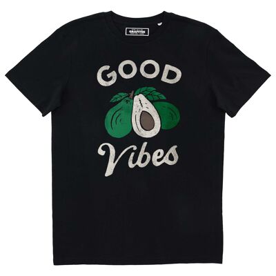 Avocado Good Vibes T-shirt - Summer Avocado Humor T-shirt