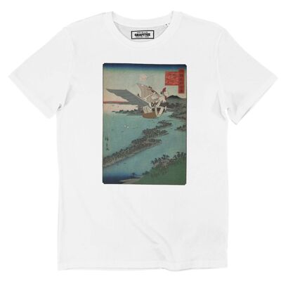 Floating Boat T-shirt - One Piece Vogue Merry T-shirt