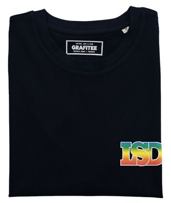 T-shirt LSD - Tee-shirt Drogue Détournement Logo Presse 2