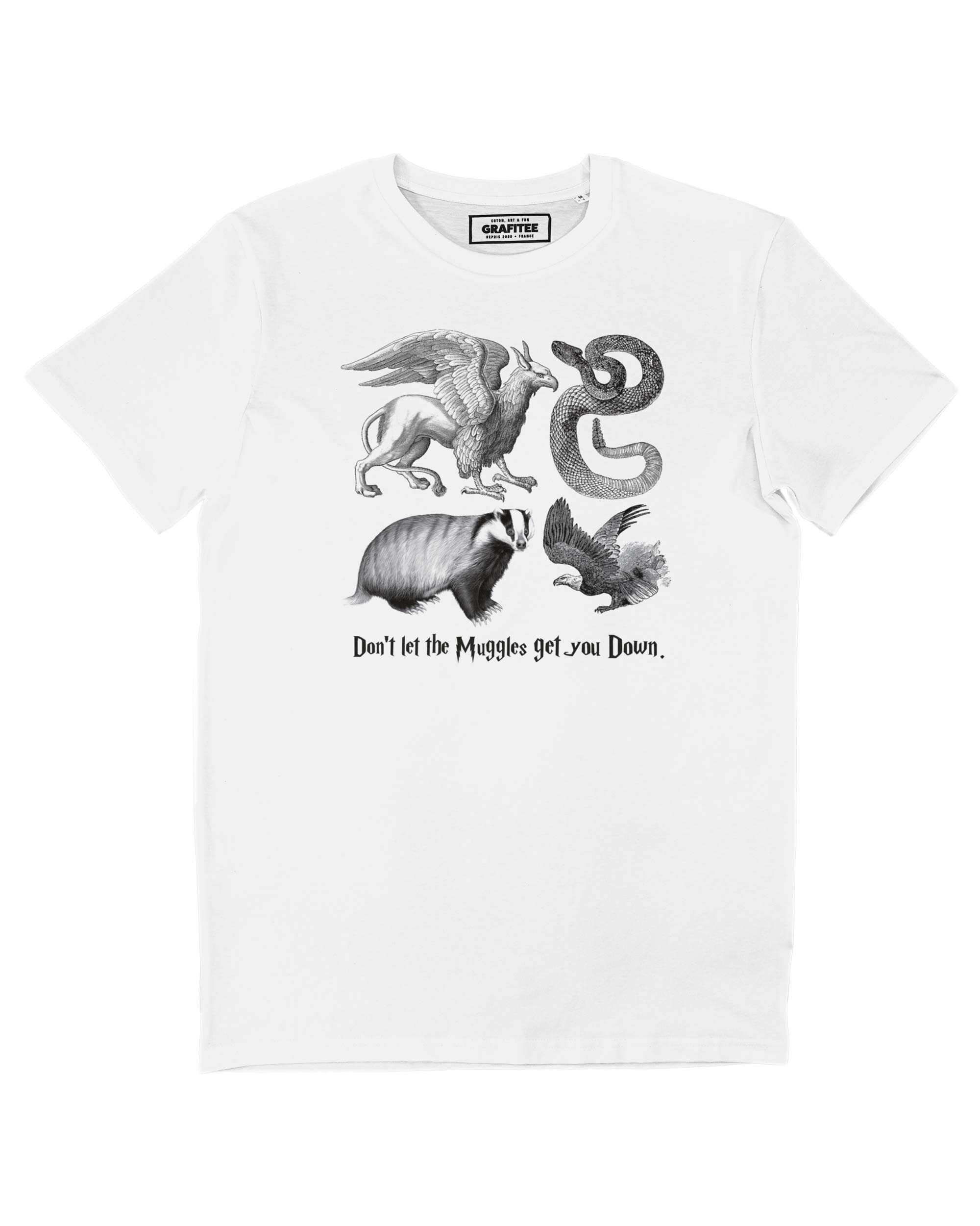 T-shirt Le 4 Case - T-shirt del libro del film di Harry Potter