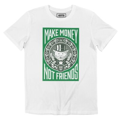 Camiseta Make Money - Camiseta Monopoly Humor