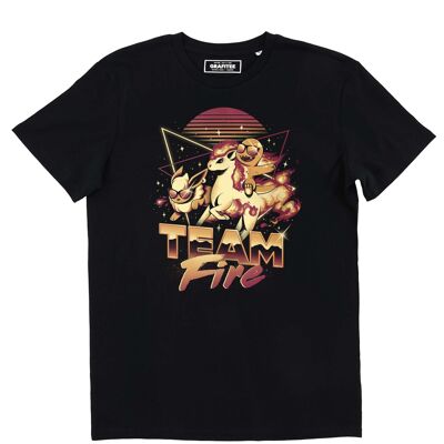 Camiseta Team Fire - Camiseta gráfica Pokemon Fire