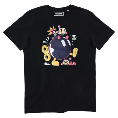 Camiseta Bob-omb - Camiseta Nintendo Bob-Omb Mario