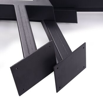 Cadre de table métal noir 55x72 cm 91447 3